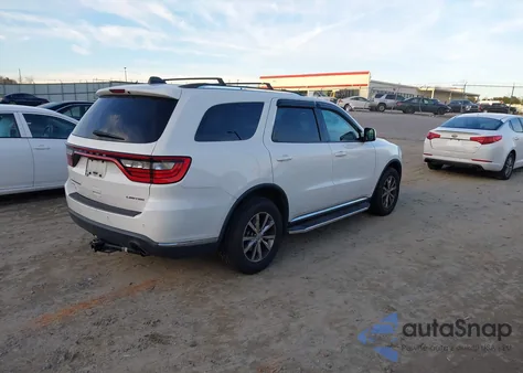 2016 Dodge Durango Limited from USA, damaged, VIN 1C4RDJDG3GC484375